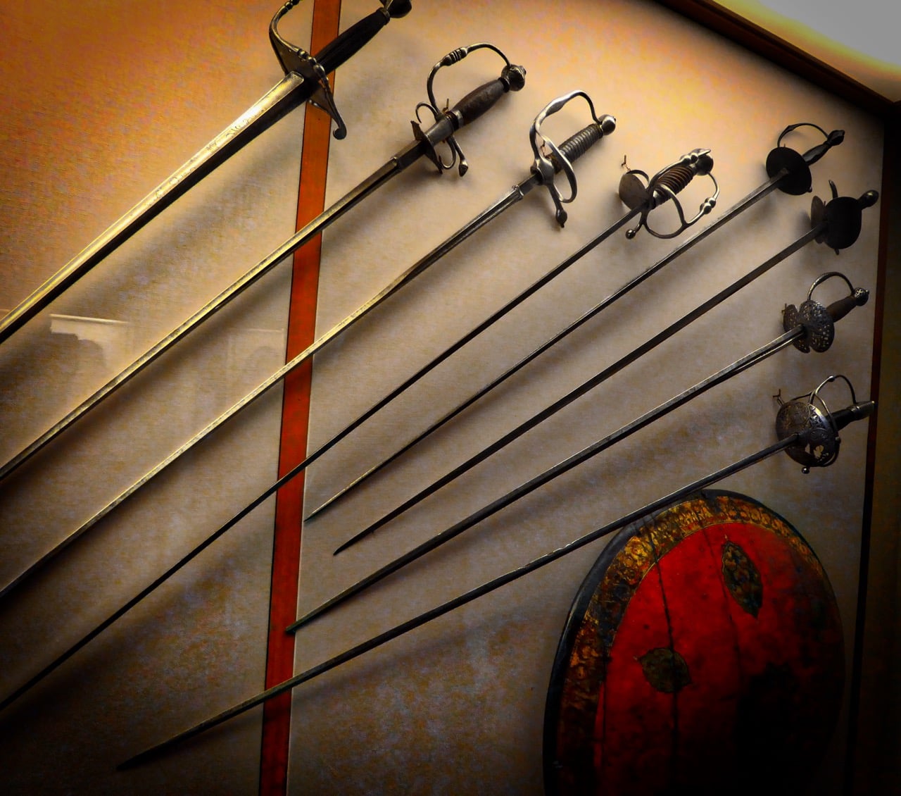 A display of swords